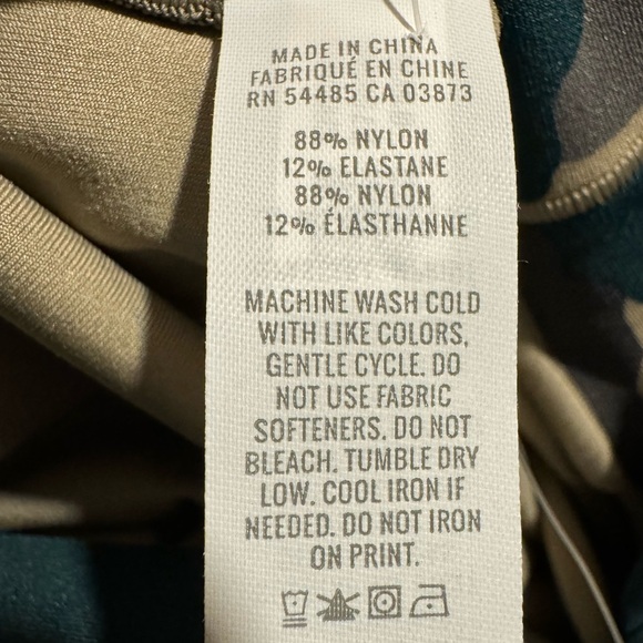 AERIE Offline Camo High Waisted 7/8 Leggings Womens Size Small NWT Green Active - Picture 10 of 12